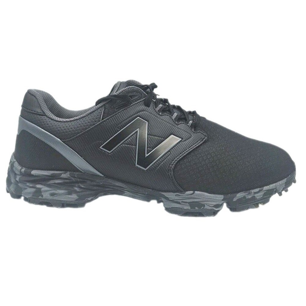 New Balance Striker v3 Golf Shoes Black Camo Spiked Men's US 9 2E Wide